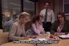 the office party planning
